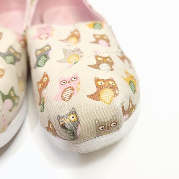 Toms Owl Loafers Size 6 Slip Ons Alpargata Woodland​​ - Picture 10 of 11